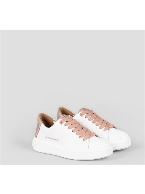 Copper white london women's sneakers ALEXANDER SMITH | ALBALDW 8290.WCP